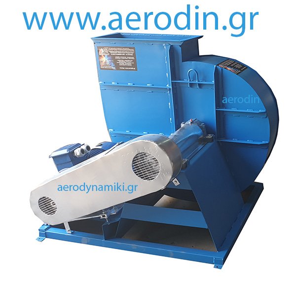 Πιεστικός απορροφητήρας φυγοκεντρικός ιμαντοκίνητος για μεταφορά